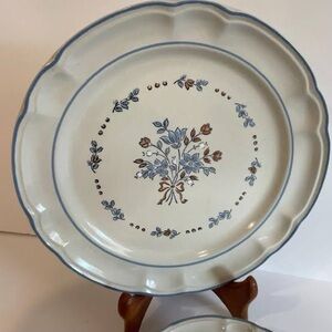 X2 Mini Cottage Core Appetizer or Desert Plates